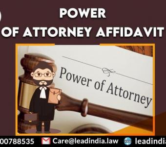 power of attorney affidavit | legal service