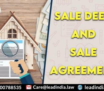 sale deed and sale agreement | legal service