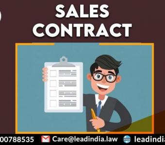 sales contract | legal service