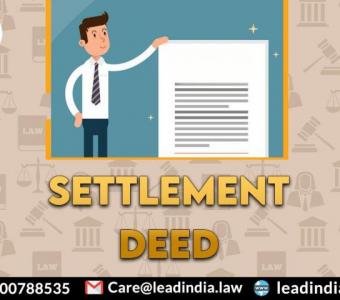 settlement deed | legal service