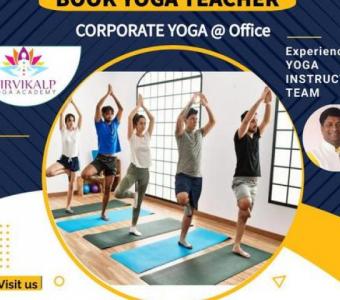 Book Yoga Teacher / Yoga Instructor  @ Office on event of 21st June, International Yoga Day