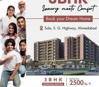 Unique Luxuria, Sola, Ahmedabad - new properties for sale in sola