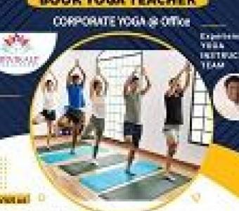 Book Yoga Teacher / Yoga Instructor @ Office on event of 21st June, International Yoga Day