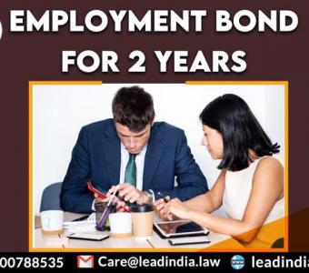 employment bond for 2 years | legal firm | lead india