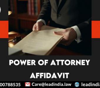 power of attorney affidavit | legal firm | lead india