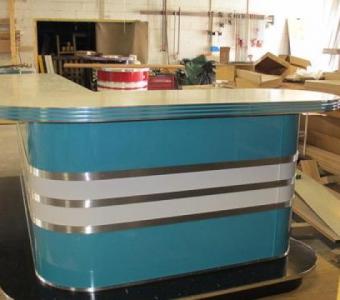 Bars and Booths.com, Inc provides retro-styled Custom home bars for sale