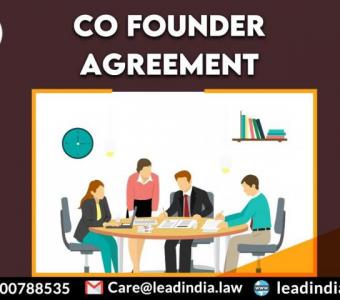 co founder agreement | legal firm | lead india