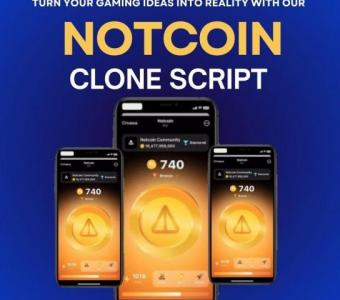 NotCoin Clone Script - Launch Your Tap To Earn Telegram Games!