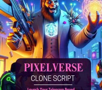 Pixelverse Clone Script - Launch Your Telegram Based Tap-to-Earn Game!