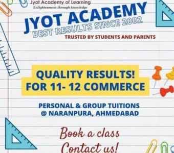 Jyot Academy ,  11th, 12th commerce coaching in navrangpura ahmedabad