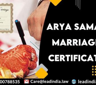 Arya Samaj Marriage Certificate