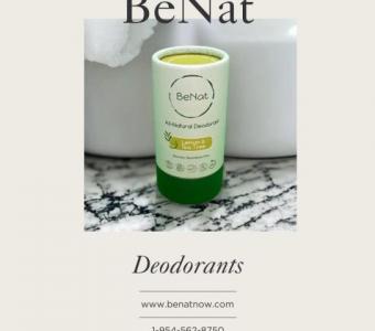 Get the skin-safe, dermatologist-tested Natural deodorant for kids from BeNat