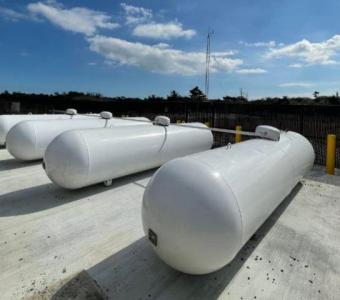 2000 Gallon Propane Gas Tanks