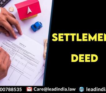 settlement deed | best legal firm | law firm