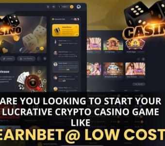 Earnbet Clone Script - Right Choice To Launch Your Crypto Casino Game