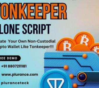 Build a powerful crypto wallet like tonkpeer with tonkeeper clone script