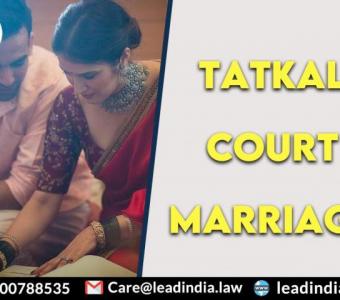 Tatkal Court Marriage