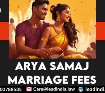 Arya Samaj Marriage Fees