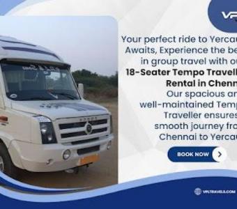 18 Seater Tempo Traveller Rental in Chennai - VPL Travels