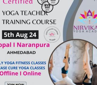 Become a Certified Yoga Teacher in Ahmedabad ,Gujarat , india