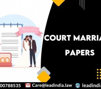 Court Marriage Papers