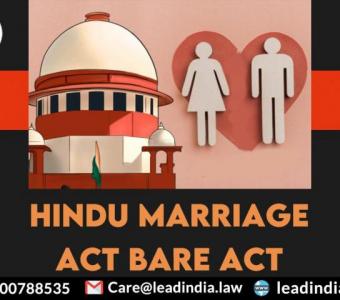 hindu marriage act bare act | law firm