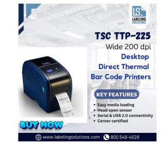 Buy TSC TTP-225 Desktop Direct Thermal Barcode Printers