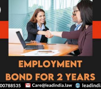 employment bond for 2 years | top law firm | lead india