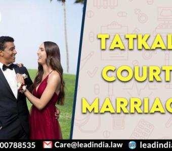 Tatkal Court Marriage