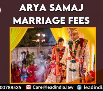 Arya Samaj Marriage Fees