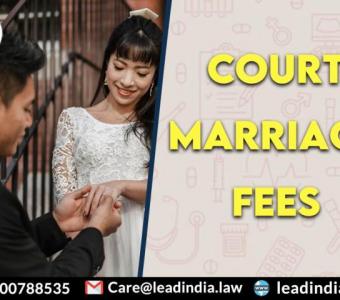 Court Marriage Fees