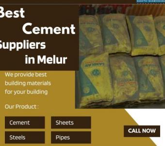 Best Cement Suppliers in Melur - Shakthi Shamikshaa