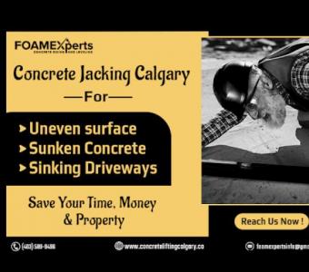 Expert Foam Concrete Lifting Services in Calgary