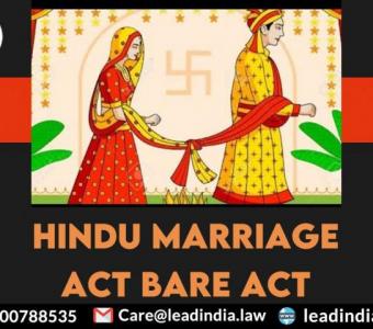 hindu marriage act bare act | top law firm | lead india