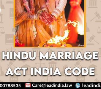 hindu marriage act india code | top law firm | lead india