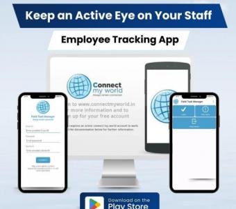 Best Employee GPS Tracking App – ConnectMyWorld