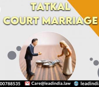 Tatkal Court Marriage