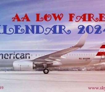 Unlock Savings with the AA Low Fare Calendar!