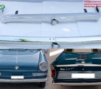 BMW 700 bumper  (1959–1965) by stainless steel  (BMW 700 Stoßfänger)