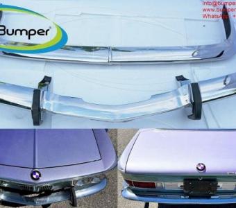 BMW 2000 CS bumpers (1965-1969) by stainless steel