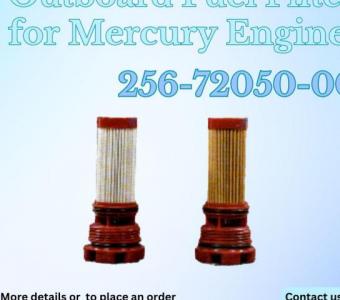 Outboard Fuel Filter for Mercury Engines 256-72050-00 for boat