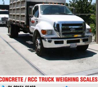 Truck Weighing Scales, Concrete/RCC Truck Weigh Bridge,