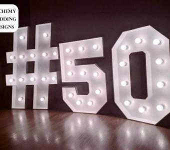 Big Light Up Letters to Make Your Event Shine