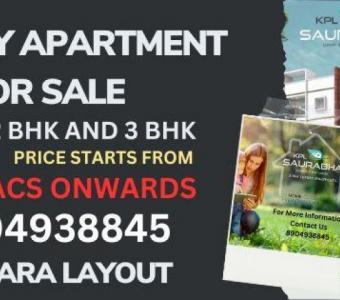 1125 Sq.Ft Flat with 2BHK For Sale in MNM KPL SAURABHA