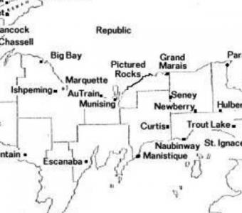 Navigate the U.P. with Ease: Upper Peninsula Michigan Map