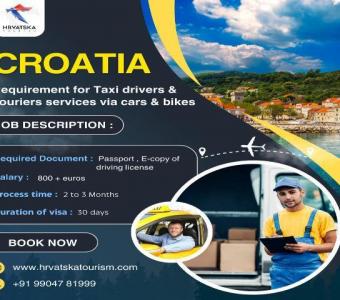 Croatia Requirement for Taxi Drivers & Couriers Services