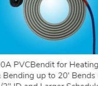 PVC Pipe Bending Tool