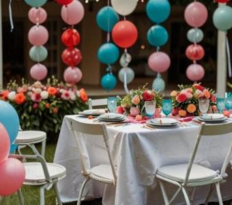 Affordable Party Chairs and Tables for Rent Near Me