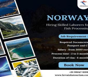 Norway Hiring: Skilled Laborers for Fish Processing!