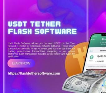 USDT Flash Software Generator, WhatsApp: +1 909 296 1102